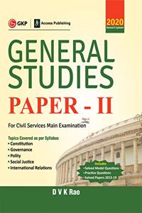 General Studies Paper II : For Civil Services Main Examination