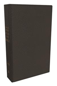 NKJV, Spirit-Filled Life Bible, Third Edition, Genuine Leather, Black, Red Letter, Comfort Print