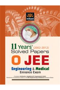 11 Years' Solved Papers O Jee Engineering & Medical Entrance