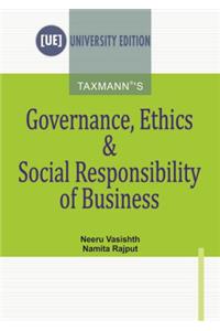 Governance,Ethics & Social Responsibility Of Business