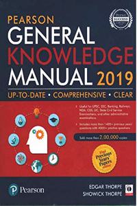 Pearson General Knowledge Manual 2019 (With Previous Years' Papers online)