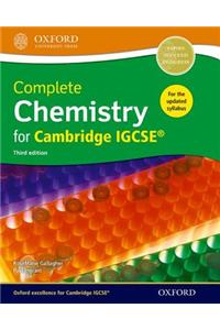 Complete Chemistry for Cambridge Igcse RG Student Book (Third Edition)