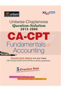 Unitwise-Chapterwise  Questions-Solutions (2013-2006) Ca-Cpt Fundamentals Of Accounting