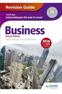 Cambridge International As/A Level Business Revision Guide 2nd Edition