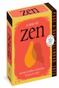A Year of Zen Page-A-Day Calendar 2023