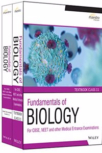 Wiley Fundamentals of Biology, Textbook and Practice Book, Class 11 - Set of 2 Books: For CBSE, NEET and Other Medical Entrance Examination (Old Edition)