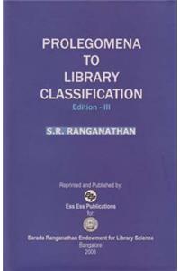 Prolegomena to Library Classification