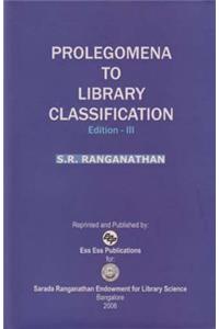 Prolegomena to Library Classification