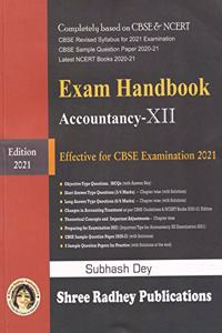 Exam Handbook of Accountancy for Class 12 Effective for CBSE Examination - 2021/edition