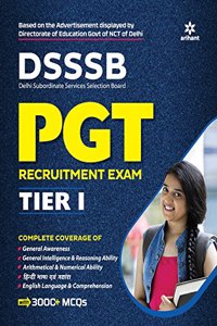 DSSSB PGT Recruitment Exam Tier I