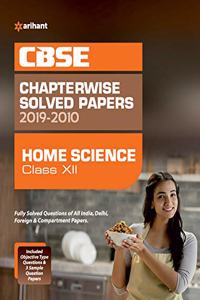 CBSE Home Science Chapterwise Solved Papers Class 12 2019-20