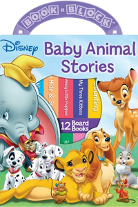 Disney: Baby Animal Stories 12 Board Books