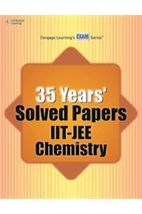 35 Year' Solved Papers IIT JEE: Chemistry