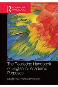 Routledge Handbook of English for Academic Purposes