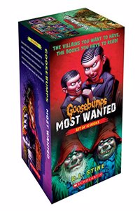 Goosebumps Most Wanted Set of Box (10 Books)