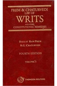 Law of Writs and other Constitutional Remedies in 2 vols.
