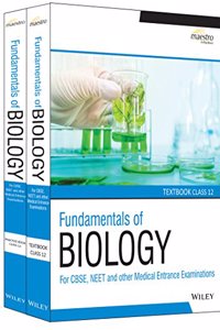Wiley Fundamentals of Biology, Textbook and Practice Book, Class 12 - Set of 2 Books: For CBSE, NEET and Other Medical Entrance Examinations