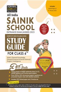(AISSEE) Sainik School Class 6 Complete Study Guide Book 2023 Entrance Exam (English Medium)
