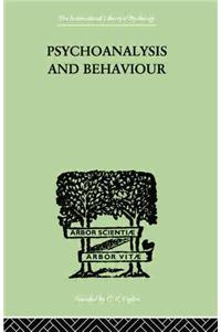 Psychoanalysis And Behaviour