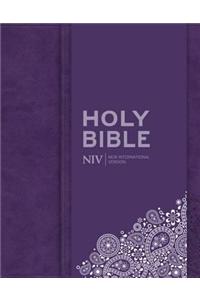 NIV Thinline Purple Soft-Tone Bible with Clasp
