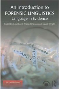 Introduction to Forensic Linguistics