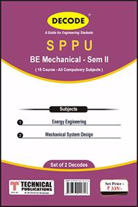 Decode for SPPU BE Mech Sem II 15 Course ( All Compulsory Subjects - Set of 2 Decodes )