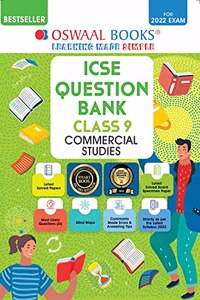 Oswaal ICSE Question Bank Class 9 Commercial Studies Book Chapterwise & Topicwise (For 2022 Exam)