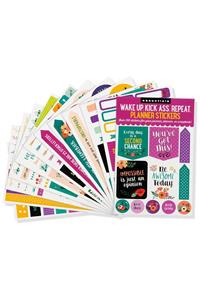 Planner Stickers Wake Up Kick Ass
