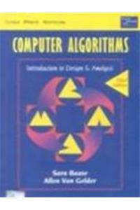 Computer Algorithms: Introduction To Design And Analysis