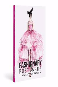 Fashionary Watercolor Postcards (Womens Figure Templates)