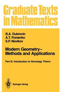 Modern Geometry--Methods and Applications
