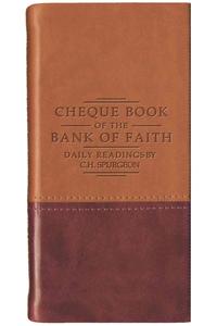 Chequebook of the Bank of Faith - Tan/Burgundy