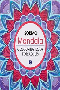 Amazon Brand - Solimo Mandala Colouring Book for Adults 5