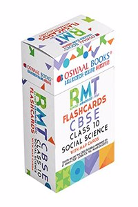 Oswaal CBSE RMT Flashcards Class 10 Social Science (For 2022 Exam)