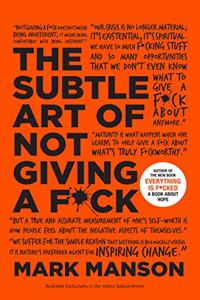 The Subtle Art of Not Giving a F*ck (Gift Edition) : A Counterintuitive Approach to Living a Good Life