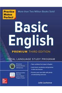 Practice Makes Perfect: Basic English, Premium Third Edition