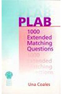 PLAB: 1000 Extended Matching Questions