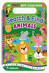 My First Wipe-Clean Search & Find Animals