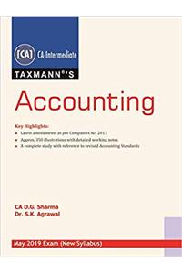 Accounting (CA Intermediate) (For May 2019 Exam New Syllabus) (2019 Edition)