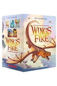 Wings of Fire Boxset, Books 1-5 (Wings of Fire)