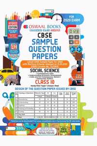Oswaal Cbse Sample Question Paper Class 10 Social Science Book
