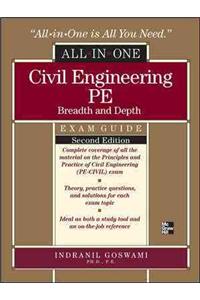 Civil Engineering All-In-One PE Exam Guide: Breadth and Depth, Second Edition