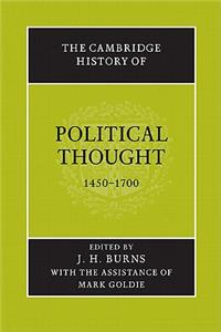Cambridge History of Political Thought 1450-1700