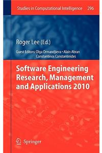 Software Engineering Research, Management and Applications 2010