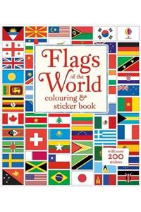 Flags of the World Colouring & Sticker Book