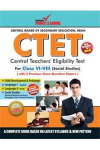 CTET - 2013 For Class VI - VIII (Social Studies)