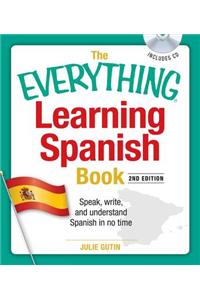 Everything Learning Spanish Book with CD