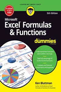 Microsoft Excel Formulas & Functions For Dummies, 5ed