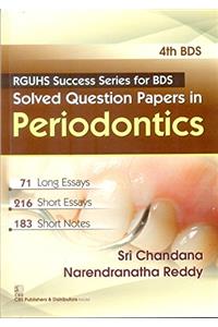 RGUHS Success Series for BDS Solved Question Papers in Periodontics