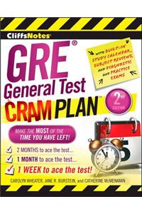 Cliffsnotes GRE General Test Cram Plan 2nd Edition